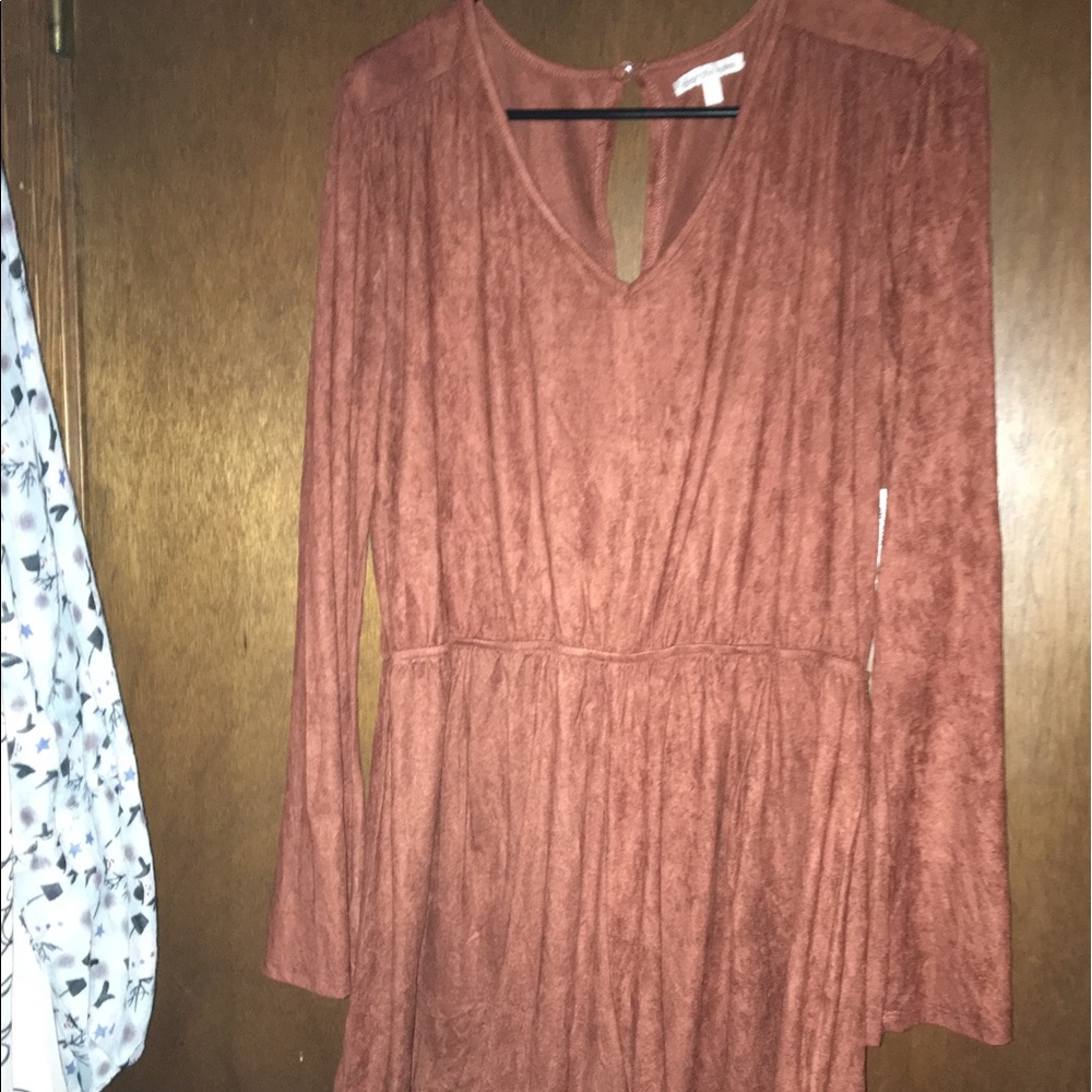 Velvet Longsleeve Romper